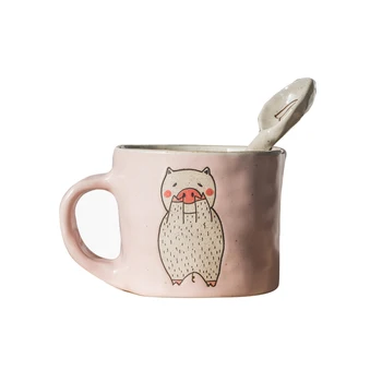 Funny Animal Cute Creative Mugs Ceramic Gifts Travel Friends Mug With Lid Spoon Anime Tazas De Ceramica Espresso Mug EA60MK
Funny Animal Cute Creative Mugs Ceramic Gifts Travel Friends Mug With Lid Spoon Anime Tazas De Ceramica Espresso Mug EA60MK