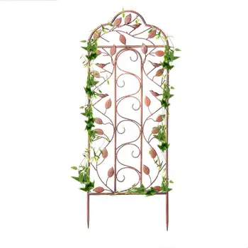 Metal Flower Stand Climbing Frame Bracket Pergola Rose Arbor Garden Decoration Cylindrical Shape Height 98CM
Metal Flower Stand Climbing Frame Bracket Pergola Rose Arbor Garden Decoration Cylindrical Shape Height 98CM