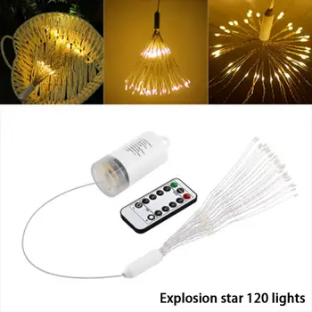 DIY Fireworks LED String Light Foldable Battery Powered Remote Control Led Globe String Lights
DIY Fireworks LED String Light Foldable Battery Powered Remote Control Led Globe String Lights
