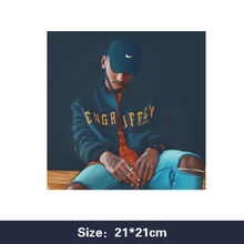 Hip hop cool Men T-shirt patch iron heat transfer heat sticker DIY iron patch clothes 
Hip hop cool Men T-shirt patch iron heat transfer heat sticker DIY iron patch clothes