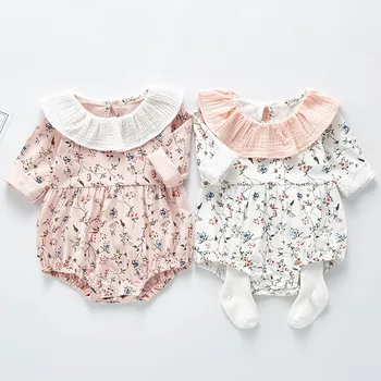 Baby Girl Romper Spring Baby Clothes Girls Doll Collar Long Sleeve Small Floral Kids Newborn Outfits Clothes Summer Jumpsuit
Baby Girl Romper Spring Baby Clothes Girls Doll Collar Long Sleeve Small Floral Kids Newborn Outfits Clothes Summer Jumpsuit