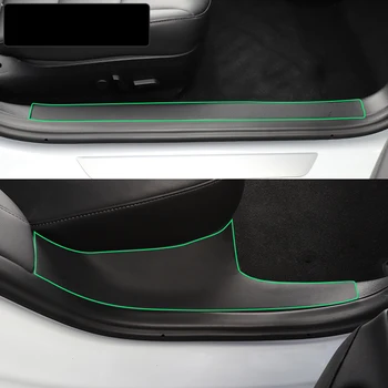 Car Door Welcome Threshold Sticker Pad Anti-kick Leather Protector Interior Modified Decoration For Tesla Model 3 Accessories
Car Door Welcome Threshold Sticker Pad Anti-kick Leather Protector Interior Modified Decoration For Tesla Model 3 Accessories