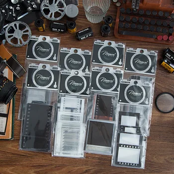 Ins 20pcs/pack Movie Moment Tape Decorative Plain Sheet Deco Stickers Planner Decal Scrapbooking Journal Stationery Stickers
Ins 20pcs/pack Movie Moment Tape Decorative Plain Sheet Deco Stickers Planner Decal Scrapbooking Journal Stationery Stickers