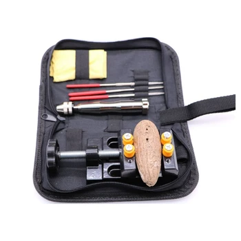 New Twist Drill Set Pin Vise Woodworking Hand Drill for Model Resin Jewelry Walnut Walnut Amber Beeswax Metal Drill