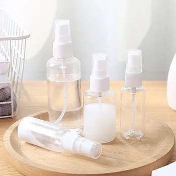 1Pc Small Empty Spray Bottle Atomizer Transparent Plastic Refillable Bottles 30ML/50ML/60ML/75ML/100ML Cosmetic Containers
1Pc Small Empty Spray Bottle Atomizer Transparent Plastic Refillable Bottles 30ML/50ML/60ML/75ML/100ML Cosmetic Containers