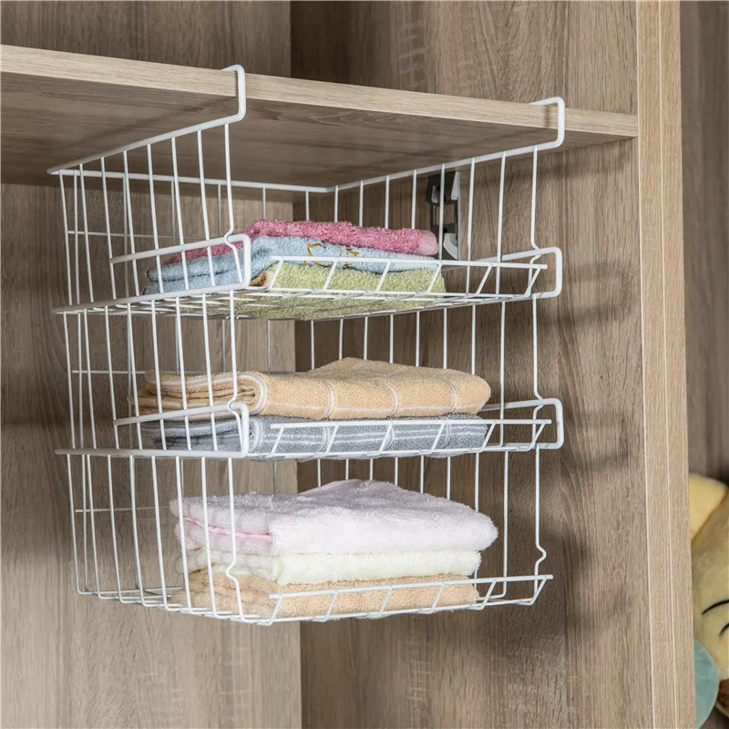 Hanging Basket Wardrobe Storage Clothing Storage Rack Kitchen Partition Storage Shelf Dormitory Partition Rack Hanging Basket
Hanging Basket Wardrobe Storage Clothing Storage Rack Kitchen Partition Storage Shelf Dormitory Partition Rack Hanging Basket