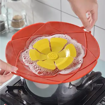 Silicone lid Spill Stopper Cover For Pot Pan Kitchen Accessories Cooking Tools Flower Cookware Home Kitchen Accessories Gadgets
Silicone lid Spill Stopper Cover For Pot Pan Kitchen Accessories Cooking Tools Flower Cookware Home Kitchen Accessories Gadgets