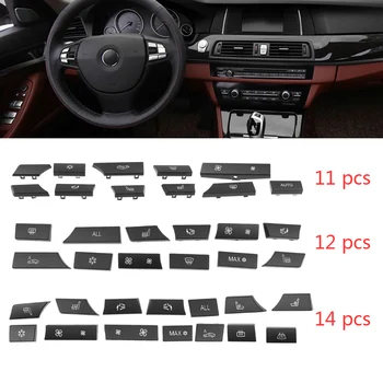 11/12/14pcs Car Button Key Repair Kit A/C Heater Control Switch Button Cover For BMW 5 6 7 Series F10 F11 F18 
11/12/14pcs Car Button Key Repair Kit A/C Heater Control Switch Button Cover For BMW 5 6 7 Series F10 F11 F18