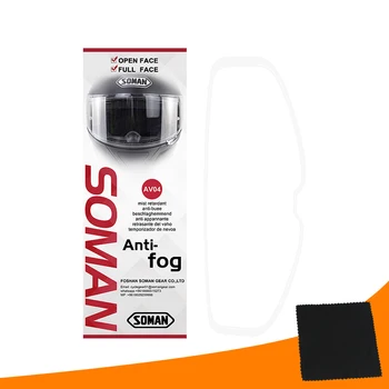 Motorcycle helmet anti-fog film full face lens anti-fog Helmet Universal Lens Film For Motorcycle Visor Shield Fog Resistant
Motorcycle helmet anti-fog film full face lens anti-fog Helmet Universal Lens Film For Motorcycle Visor Shield Fog Resistant