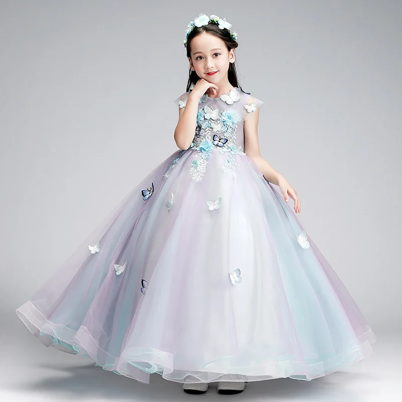 Children's dress skirt girls birthday princess dress fluffy long section small host piano performance costume
Children's dress skirt girls birthday princess dress fluffy long section small host piano performance costume