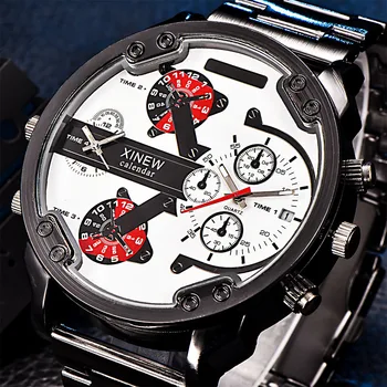 Luxury Brand XINEW mens Watches top Male Full Steel Big Wrist Watch
Luxury Brand XINEW mens Watches top Male Full Steel Big Wrist Watch