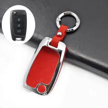 Key Case Flip Key Fob Cover with Keychain Anti-Scratch Key Shell Holder Skin Keyless Fit for Hyundai
Key Case Flip Key Fob Cover with Keychain Anti-Scratch Key Shell Holder Skin Keyless Fit for Hyundai