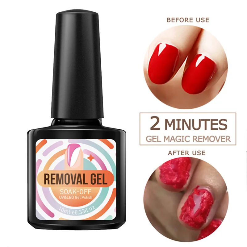 10ml Gel Nail Polish Burst Magic Fast Remover Liquid to Remove The Sticky Layer Degreaser Cleaner Lak | Красота и здоровье