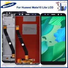 Écran tactile LCD IPS avec châssis, pour HUAWEI Mate 10 lite Nova 2i RNE-L21, Original=