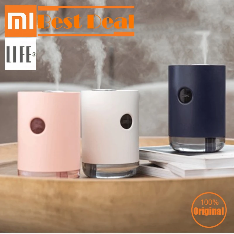 Xiaomi 3 LIFE 211 Air Humidifier USB Charging 1000ML Large Capacity Built-in Ambient Night Light And Water Tank Air Humidifier
Xiaomi 3 LIFE 211 Air Humidifier USB Charging 1000ML Large Capacity Built-in Ambient Night Light And Water Tank Air Humidifier