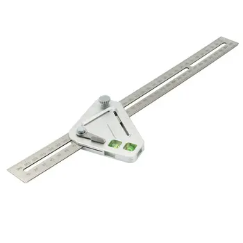 Multifunctional Woodworking Protractor Triangle Angle Ruler Measurement Try Square Carpenter Measuring Tools
Multifunctional Woodworking Protractor Triangle Angle Ruler Measurement Try Square Carpenter Measuring Tools