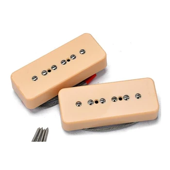 Cream Bridge P90 Guitar Pickup Guitar Humbucker Pickup GMB220
Cream Bridge P90 Guitar Pickup Guitar Humbucker Pickup GMB220