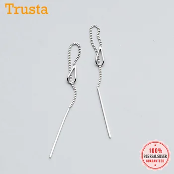 Trusta 2018 100% 925 Solid Sterling Silver Stud Earrings Hollow Water Drop Linked 6.3cm Drop Stick For Girls Friends Gift DS836
Trusta 2018 100% 925 Solid Sterling Silver Stud Earrings Hollow Water Drop Linked 6.3cm Drop Stick For Girls Friends Gift DS836