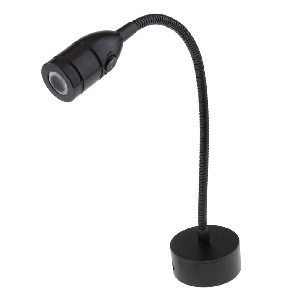 2W 6000K LED FLEXIBLE GOOSENECK READING CHART/MAP LIGHT with SWITCH 2W 6000K LED FLEXIBLE GOOSENECK READING CHART/MAP LIGHT with SWITCH