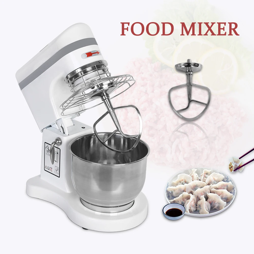 Description Picture 5 of itemITOP 5L Food Mixer Professional Electric Food Processors Commercial Dough Mixer Cream Blender Cream Egg Whisk Blender Heavy Duty