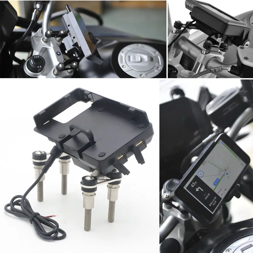 Handlebar Stand Holder Phone Mobile Phone GPS Plate Bracket For BWW R1200R R1200RS F750GS F850GS 2018-
Handlebar Stand Holder Phone Mobile Phone GPS Plate Bracket For BWW R1200R R1200RS F750GS F850GS 2018-