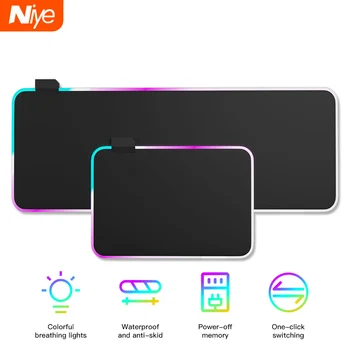 RGB Gaming Mouse Pad Large Non-slip Mouse Pad Gamer LED Computer Mousepad Big Mouse Mat with Backlight XXL For keyboard Mice Mat
RGB Gaming Mouse Pad Large Non-slip Mouse Pad Gamer LED Computer Mousepad Big Mouse Mat with Backlight XXL For keyboard Mice Mat