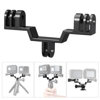 Ulanzi Dual Twin Mount Adapter Plate Compatible with GoPro Hero 8/7/6/5 Black DJI Osmo Action Cameras photography accessories
Ulanzi Dual Twin Mount Adapter Plate Compatible with GoPro Hero 8/7/6/5 Black DJI Osmo Action Cameras photography accessories