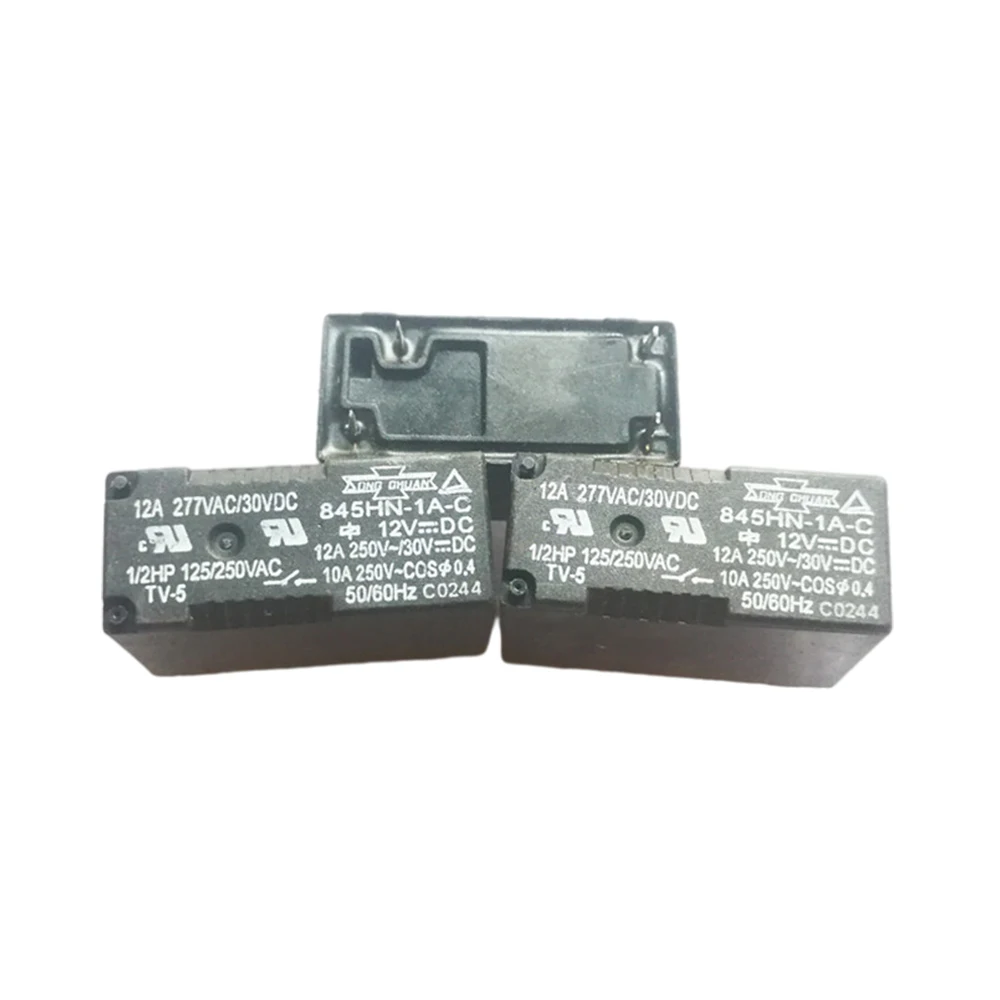3PCS/LOT 100% New Relay 845HN-1A-C-12VDC 845HN-1A-C-24VDC 845HN 1A C 12VDC 845HN 1A C DC12V 12A 4PIN 12V 24V
3PCS/LOT 100% New Relay 845HN-1A-C-12VDC 845HN-1A-C-24VDC 845HN 1A C 12VDC 845HN 1A C DC12V 12A 4PIN 12V 24V
