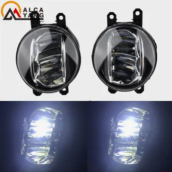 2pcs For TOYOTA AVENSIS AURIS RAV 4 III CAMRY FOR Corolla PRIUS YARIS Car H11 LED Fog Light Daytime Running Light DRL White 12V