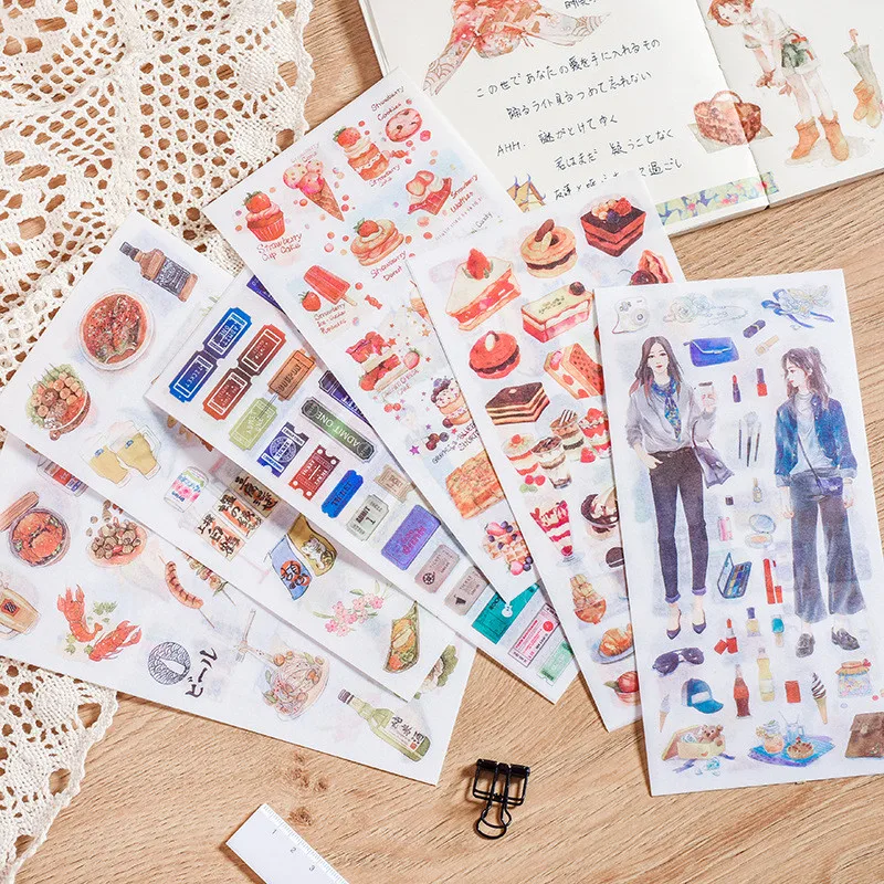 3 Sheets Into Sticker Bag Cartoon Cute Pet Fashion Girl Space Decoration Hand Account Diary Album Laptop Fridge Mobile Materials
3 Sheets Into Sticker Bag Cartoon Cute Pet Fashion Girl Space Decoration Hand Account Diary Album Laptop Fridge Mobile Materials