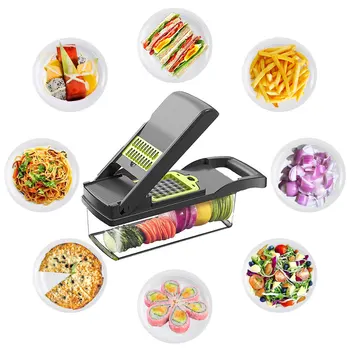 Upgrade Multifunction Vegetable Cutter Kitchen Gadgets Garlic Press Steel Blade Potato Peeler Carrot Grater Kitchen Accessories 
Upgrade Multifunction Vegetable Cutter Kitchen Gadgets Garlic Press Steel Blade Potato Peeler Carrot Grater Kitchen Accessories