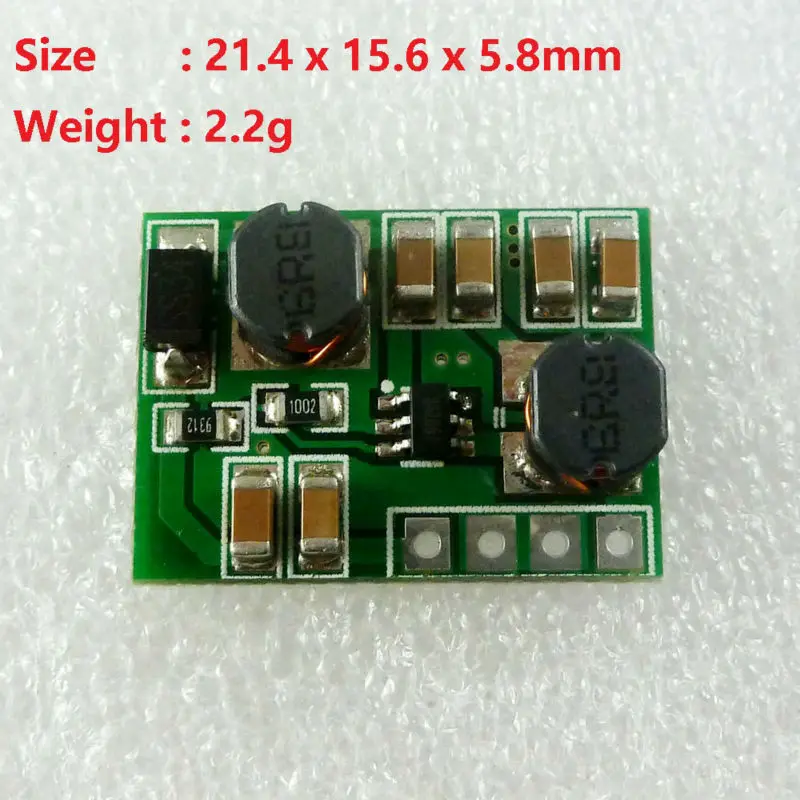 DD2412SA_12V*2 2X 7W 2 in 1 Step-UP & Step-Down 3V 3.7V 5V 9V 15V 18V TO 12V DC-DC Converter Regulator Module for PTZ IP camera
DD2412SA_12V*2 2X 7W 2 in 1 Step-UP & Step-Down 3V 3.7V 5V 9V 15V 18V TO 12V DC-DC Converter Regulator Module for PTZ IP camera