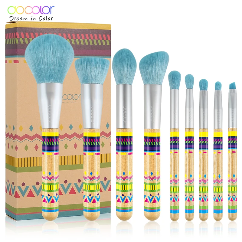 Docolor 9Pcs Makeup brushes Professional Beauty Make up brush set Synthetic hair Foundation Powder Eye Shadow Blush brushes
Docolor 9Pcs Makeup brushes Professional Beauty Make up brush set Synthetic hair Foundation Powder Eye Shadow Blush brushes