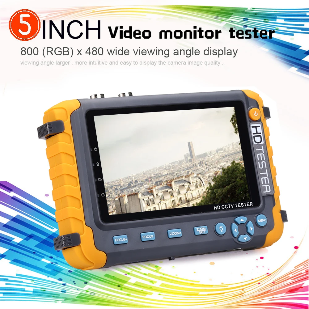 5 inch 4IN1 tester monitor Camera Tester 4K 1080P IPC CCTV Monitor Video Audio POE Test Touch Screen HDMl CAM CCTV Screen
5 inch 4IN1 tester monitor Camera Tester 4K 1080P IPC CCTV Monitor Video Audio POE Test Touch Screen HDMl CAM CCTV Screen