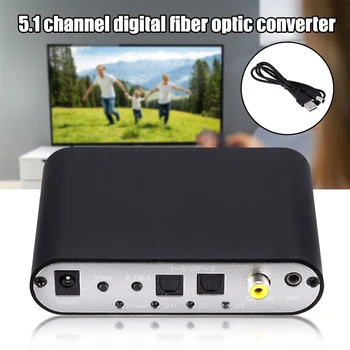 5.1 Audio Gear DTS AC-3 6CH Digital Audio converter LPCM to 5.1 Analog Output 2.1 Digital Audio Decoder for DVD PC PUO88
5.1 Audio Gear DTS AC-3 6CH Digital Audio converter LPCM to 5.1 Analog Output 2.1 Digital Audio Decoder for DVD PC PUO88