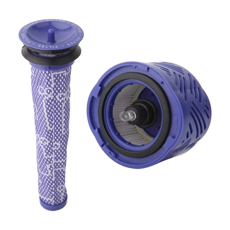 1 Pre-Filter And 1 HEPA Filter kit for Dyson V6 Absolute Cordless Stick Vacuum. Replaces Part # 965661-01 And 966741-01
1 Pre-Filter And 1 HEPA Filter kit for Dyson V6 Absolute Cordless Stick Vacuum. Replaces Part # 965661-01 And 966741-01