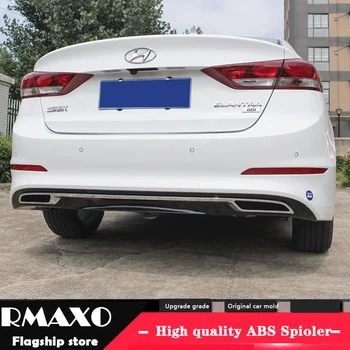 For Hyundai Elantra ABS Rear Bumper Diffuser Protector For 2016-2018 Elantra Body kit bumper rear Front shovel lip rear spoiler
For Hyundai Elantra ABS Rear Bumper Diffuser Protector For 2016-2018 Elantra Body kit bumper rear Front shovel lip rear spoiler