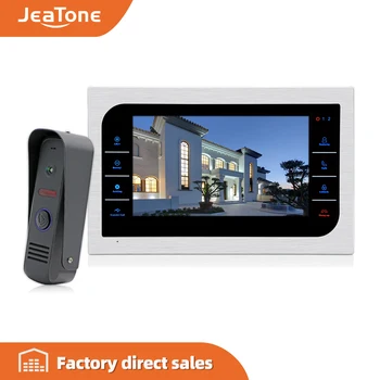 JeaTone 10'' Video Door Phone System Mini Camera Doorbell Waterproof Camera Multi-Language Motion Detection Hans Free Dual Talk
JeaTone 10'' Video Door Phone System Mini Camera Doorbell Waterproof Camera Multi-Language Motion Detection Hans Free Dual Talk