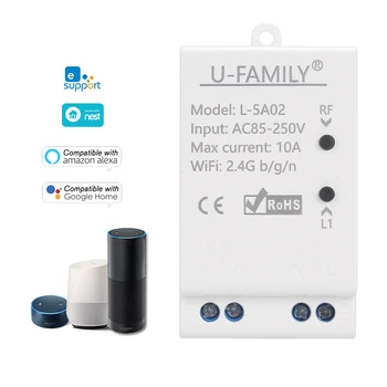 eWelink RF Wifi Switch RF 433MHz Wireless Switch with Timing Function Remote Controller for Android/IOS APP Control
eWelink RF Wifi Switch RF 433MHz Wireless Switch with Timing Function Remote Controller for Android/IOS APP Control