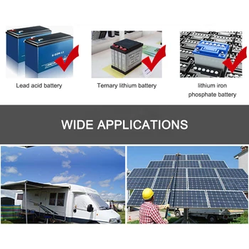New Auto Solar Charge Controller Solar Panel Controller 12V/24V Adjustable Solar Panel Battery Regulator Dual USB Port Charger
New Auto Solar Charge Controller Solar Panel Controller 12V/24V Adjustable Solar Panel Battery Regulator Dual USB Port Charger