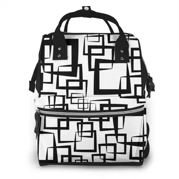 Monochrome Pattern Nappy Backpack Mummy Bag Large Capacity Mom Baby Multi-function Waterproof Outdoor Travel Diaper Bags
Monochrome Pattern Nappy Backpack Mummy Bag Large Capacity Mom Baby Multi-function Waterproof Outdoor Travel Diaper Bags