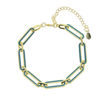fashion colorful jewelry geometric rectangle cuban link chain Neon enamel Gold color fashion women chain bracelet
fashion colorful jewelry geometric rectangle cuban link chain Neon enamel Gold color fashion women chain bracelet