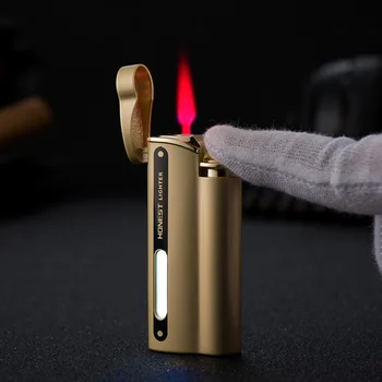 Inflatable Windproof Lighter with Transom Visible Gas Red Fmale Windproof Lighter Open Fmale Electroplat Metal Encendedores
Inflatable Windproof Lighter with Transom Visible Gas Red Fmale Windproof Lighter Open Fmale Electroplat Metal Encendedores