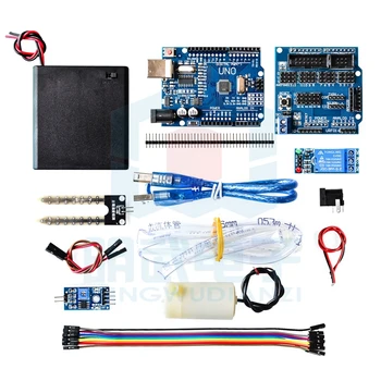 Automatic watering pump, automatic irrigation module DIY kit, soil moisture detection, automatic watering UNO
Automatic watering pump, automatic irrigation module DIY kit, soil moisture detection, automatic watering UNO