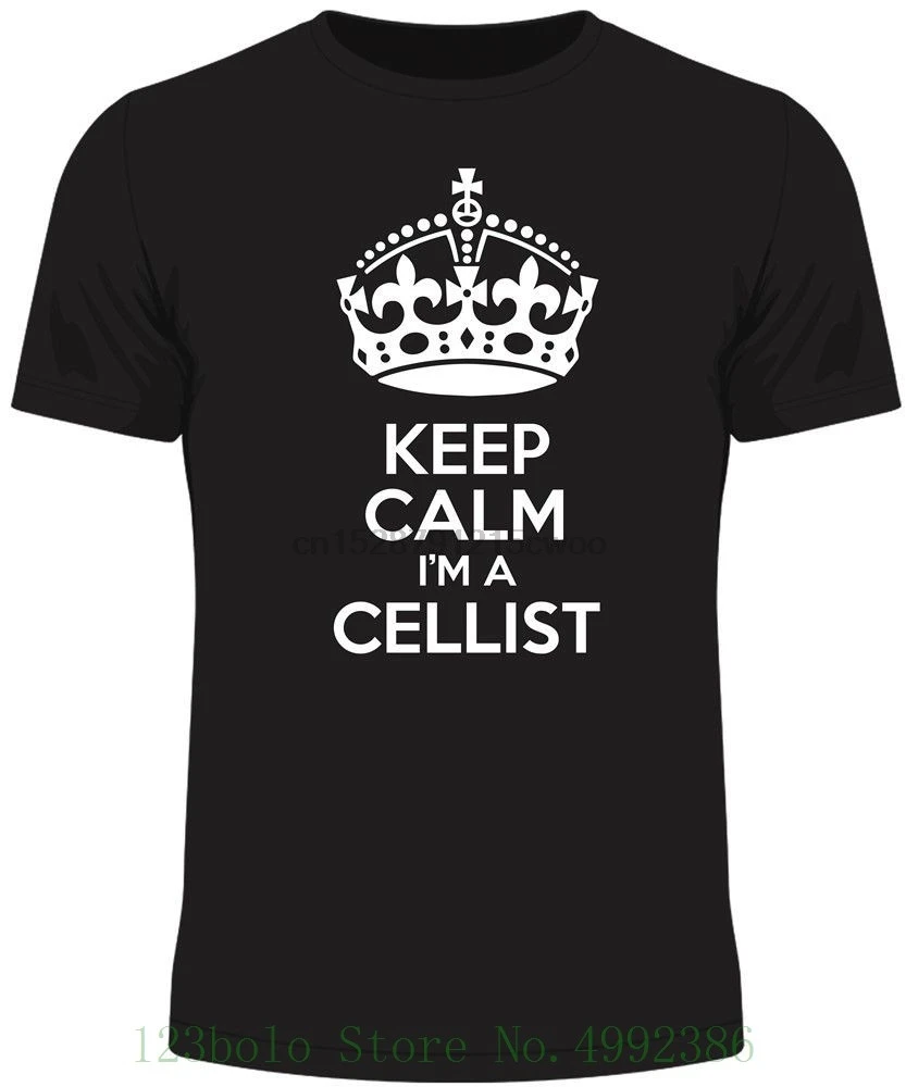 Keep Calm Im A Cellist Men T Shirt Funny Humour Gift Birthday Cello Musician Short Sleeve T-shirt Funny Print
Keep Calm Im A Cellist Men T Shirt Funny Humour Gift Birthday Cello Musician Short Sleeve T-shirt Funny Print