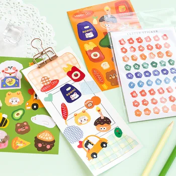 Mohamm 5Pcs Sweet Love Series Stickers Decoration Fresh And Cute Stationary School Supplies 
Mohamm 5Pcs Sweet Love Series Stickers Decoration Fresh And Cute Stationary School Supplies