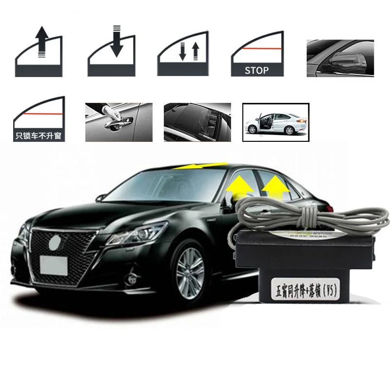 Intelligent window for Toyota Reiz CROWN automatic door closer automatic lock device window closer automatic window Mirror fold
Intelligent window for Toyota Reiz CROWN automatic door closer automatic lock device window closer automatic window Mirror fold