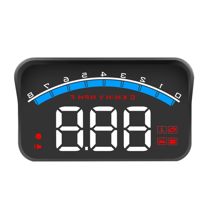 3.5 Inch Windscreen Projector Car HUD Head-Up Display Auto OBDII Port Head-Up Display Car Driving Data Display Speed RPM Water T
3.5 Inch Windscreen Projector Car HUD Head-Up Display Auto OBDII Port Head-Up Display Car Driving Data Display Speed RPM Water T