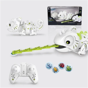 Remote Control Predator Chameleon 2.4GHz Pet Intelligent Toy Robot For Children Kids Birthday Gift Funny Toy RC Animals Dropship
Remote Control Predator Chameleon 2.4GHz Pet Intelligent Toy Robot For Children Kids Birthday Gift Funny Toy RC Animals Dropship