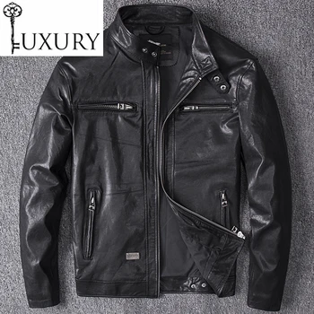 Genuine Men's 2020 Spring Men Motorcycle Flight Pilot Bomber Jacket Casual Leather Mens Fast Ship Free
Genuine Men's 2020 Spring Men Motorcycle Flight Pilot Bomber Jacket Casual Leather Mens Fast Ship Free